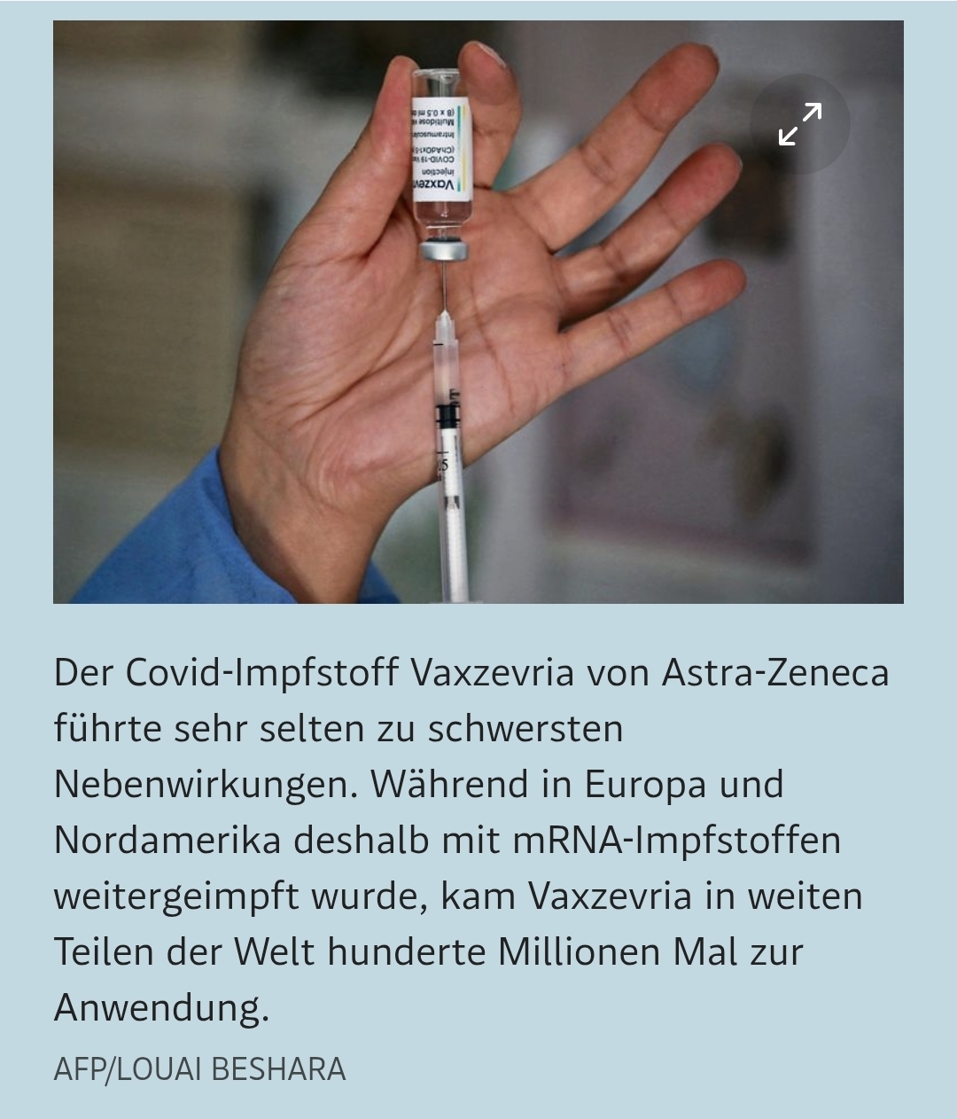 Impfung Blutgerinsel