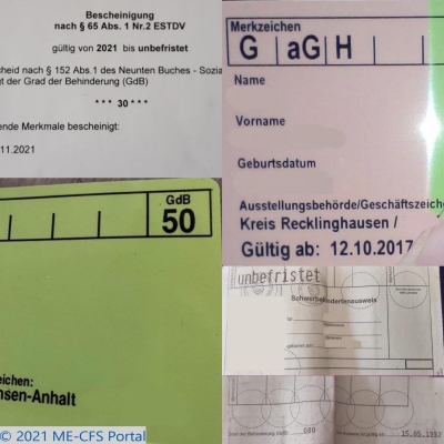 ME/CFS und der Schwerbehindertenausweis